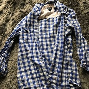 Blue flannel
